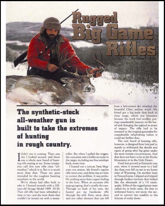 buckmasters gunhunter magazine article image