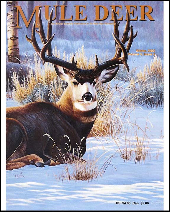 mule deer magazine cover image