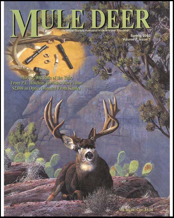 mule deer magazine cover image