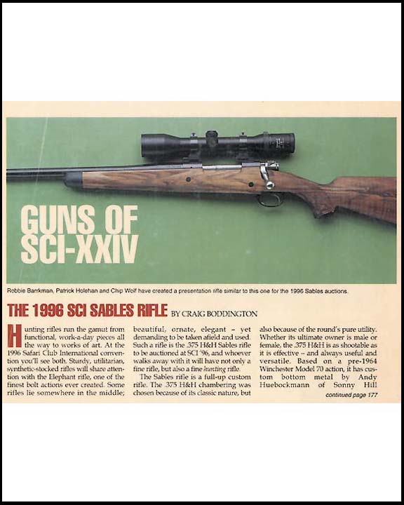 sables rifle article image